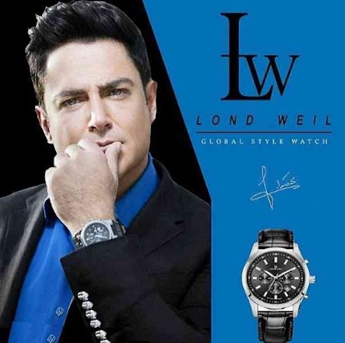 ساعت‌ لاکچری محمدرضا گلزار