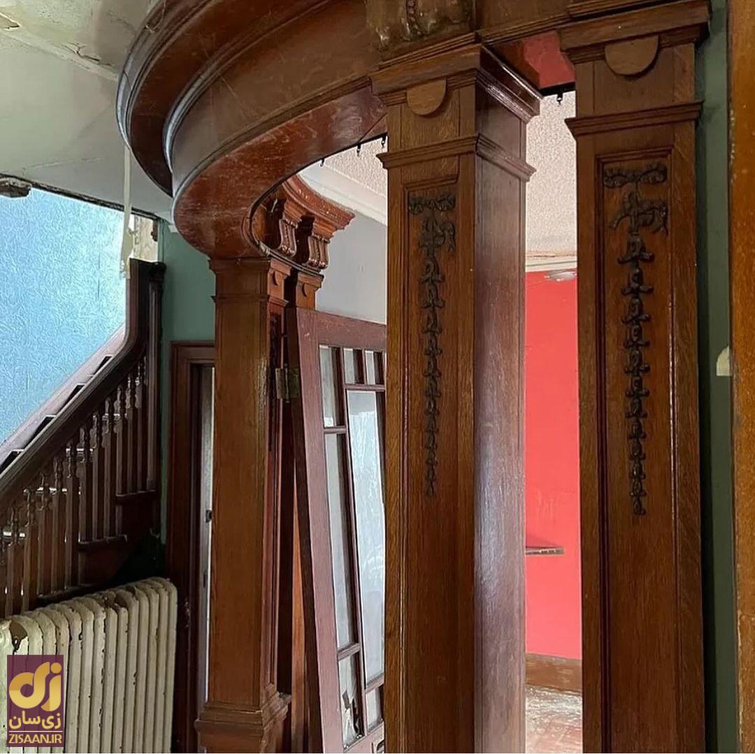 (تصاویر) خانه رویایی در نیویورک با قیمت باورنکردنی ۵۰ میلیون تومان؛ دو طبقه و ۵ اتاق خواب!