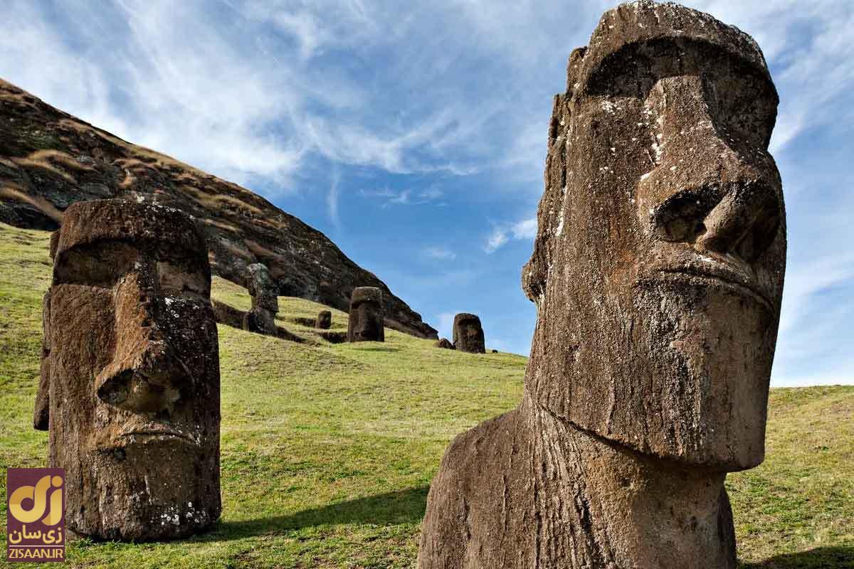 راز مجسمه‌های بدونِ بدن ایستر چیست؟