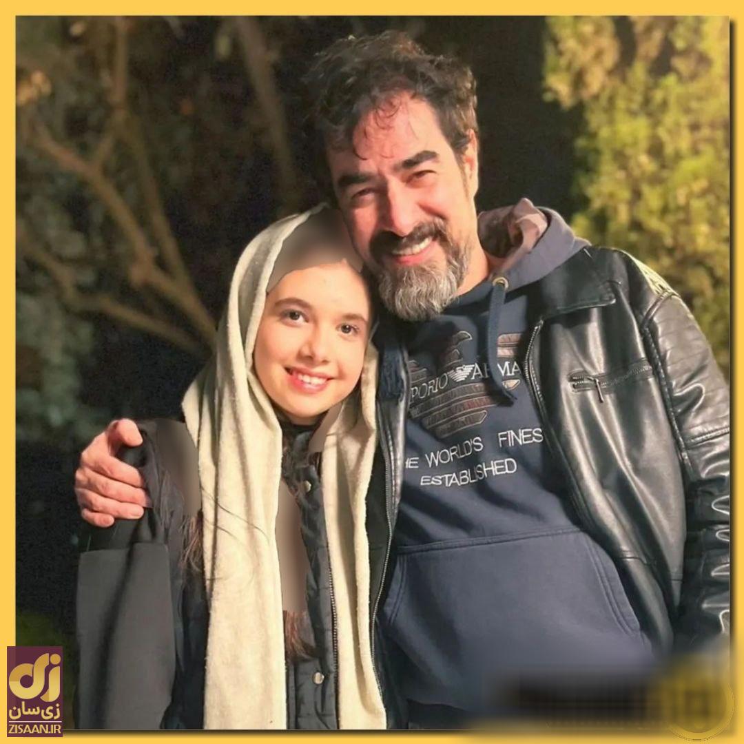 نفس بازغی در کنار شهاب حسینی