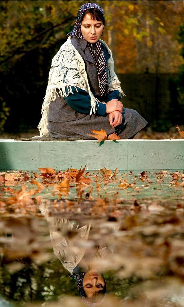 (عکس) چهره متفاوت خانم بازیگر در نقش پروین اعتصامی