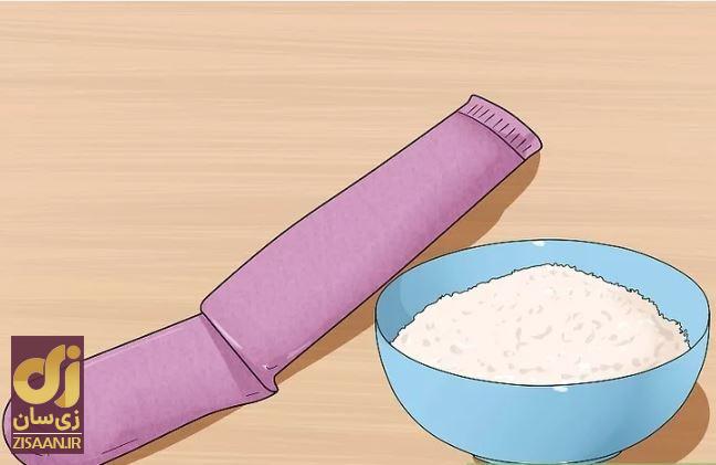 ساخت کمپرس گرم در خانه با یک جوراب