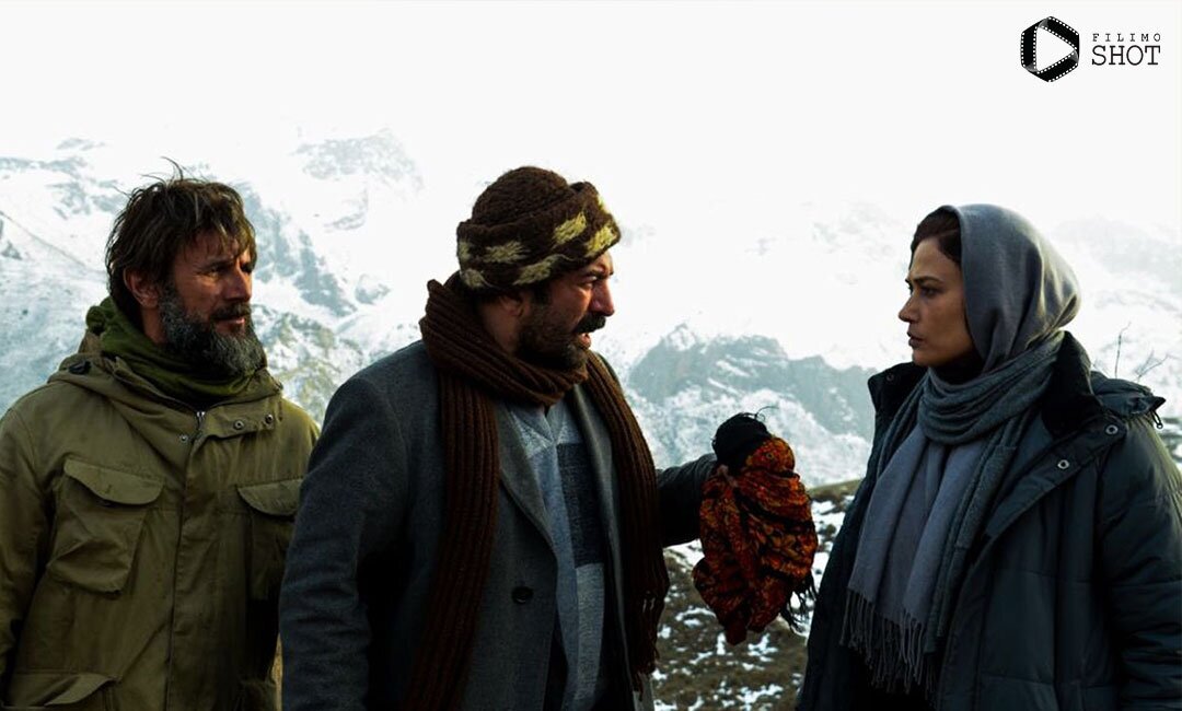 (تصاویر) امین حیایی با مو‌های یخ زده