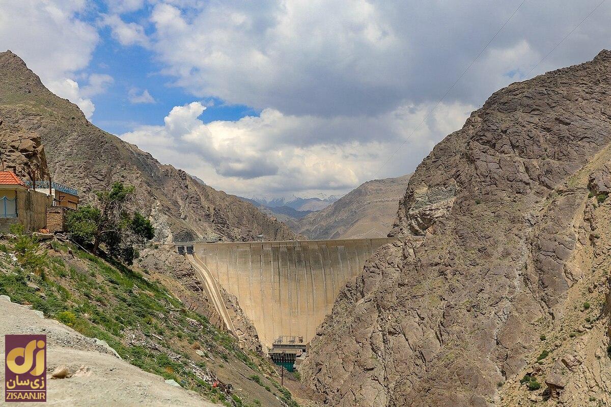 (عکس) کشف پیکان قدیمی در سد کرج