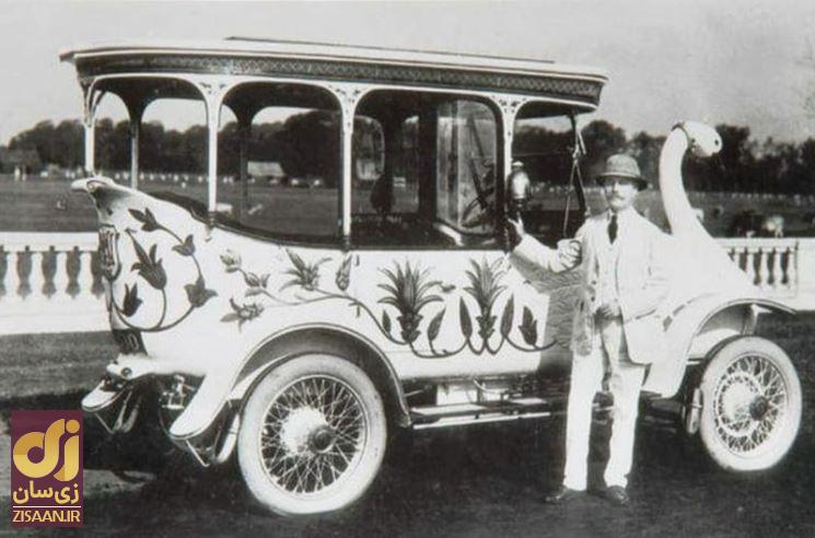 «ماشین قو» عجیب‌ترین وسیله نقلیه‌ای که تا امروز ساخته شده است! + عکس