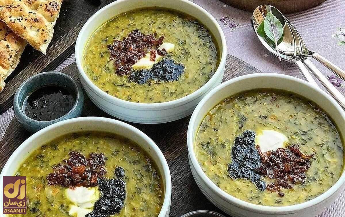 طرز تهیه خوشمزه‌ترین آش ماست تبریز