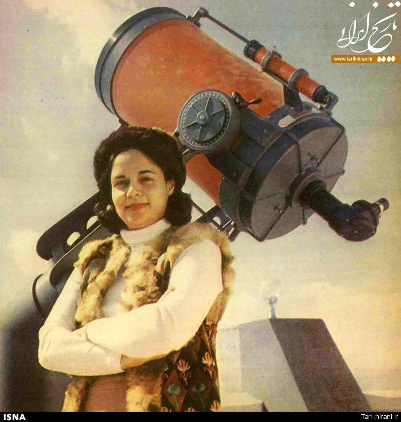 (تصویر) شهلا صلحجو نخستین زن ستارهشناس ایران (تصویر) شهلا صلحجو نخستین زن ستارهشناس ایران