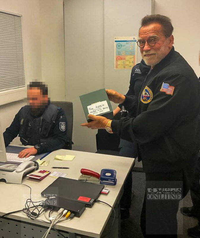 (عکس) آرنولد شوارتزنگر در مونیخ بازداشت شد! (عکس) آرنولد شوارتزنگر در مونیخ بازداشت شد!