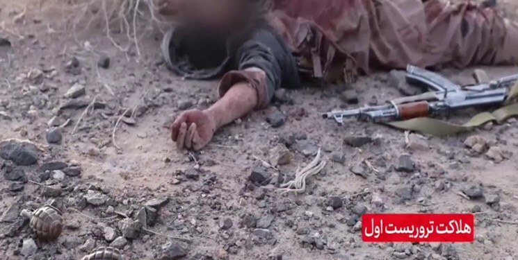 (ویدئو) فیلم واضح از هلاکت ۲ تروریست مرتبط با جنایت کرمان