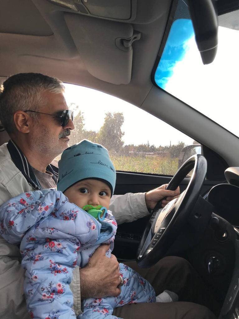 تصویری متفاوت از حاج صادق امیدزاده که امروز شهید شد