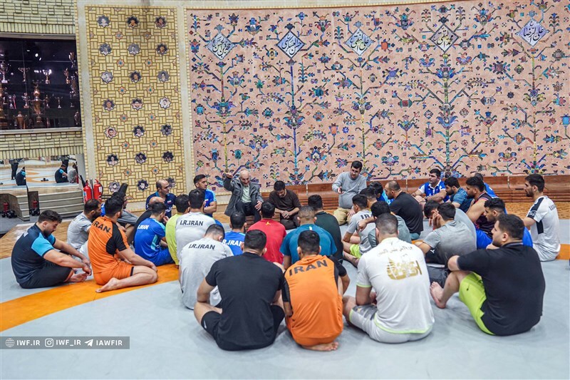 حضور «عالیجناب» در کمپ تیم ملی کشتی+ تصاویر