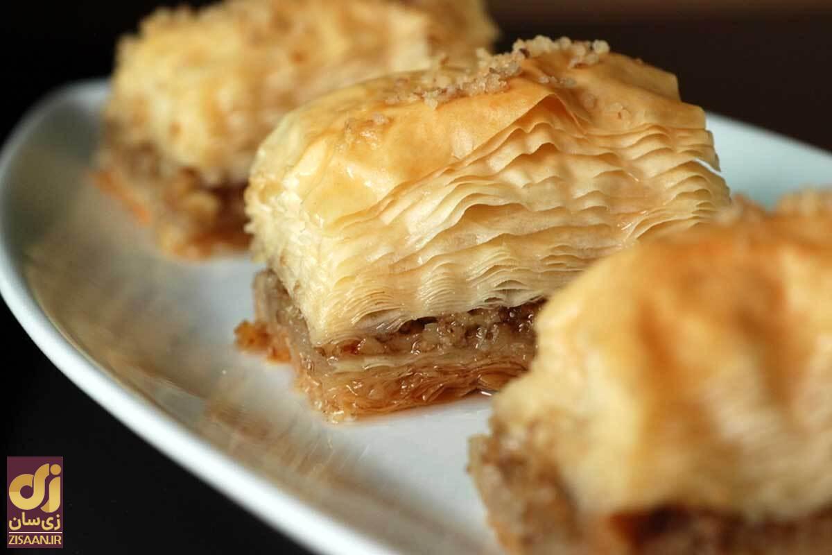 طرز تهیه باقلوا استانبولی لذیذ در عرض ۴۰ دقیقه در خانه