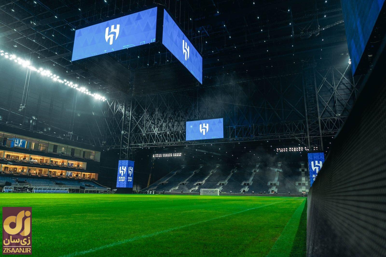 (تصاویر) خاص‌ترین استادیوم جهان؛ ورزشگاهی که بن‌سلمان در ۹۰ روز ساخت!