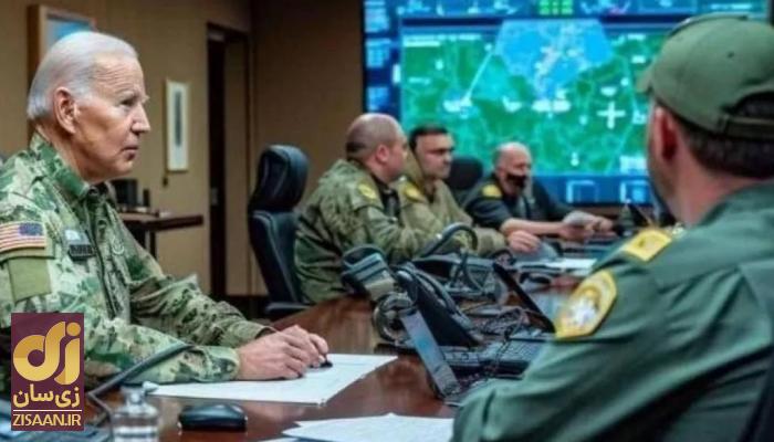 (تصویر) پشت‌پرده تصویر جنجالی جو بایدن با لباس نظامی