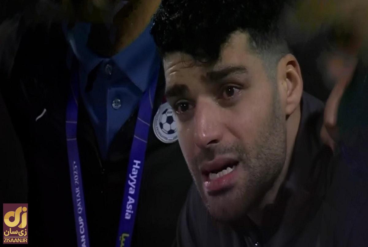 (ویدئو) گریه مهدی طارمی هنگام زدن ضربات پنالتی ایران و سوریه