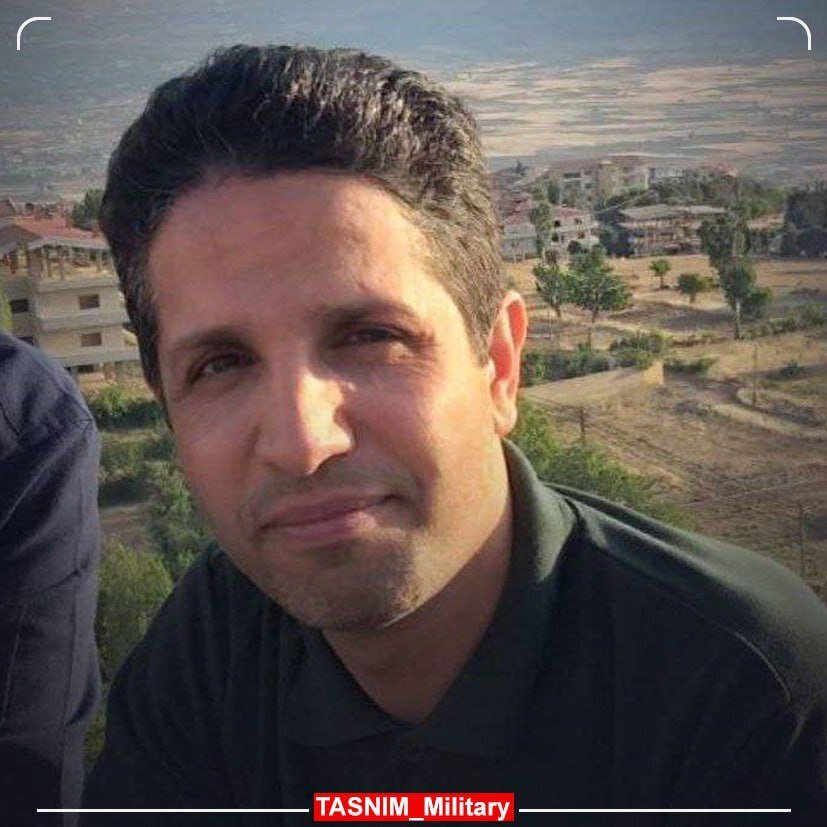 اولین عکس از مستشار نظامی سپاه که توسط اسرائیل شهید شد