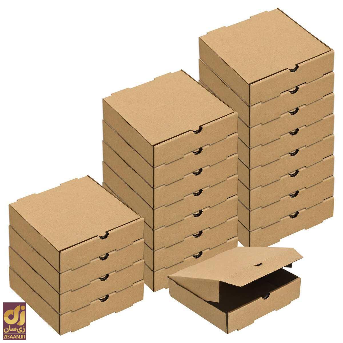 چرا پیتزا در جعبه‌های مربعی عرضه می‌شود نه گرد؟!