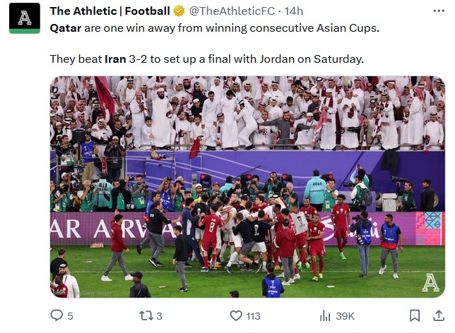 (عکس) واکنش رسانه آمریکایی به حذف تیم ملی ایران