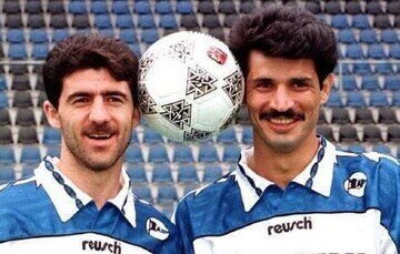 علی دایی و کریم باقری در آلمان