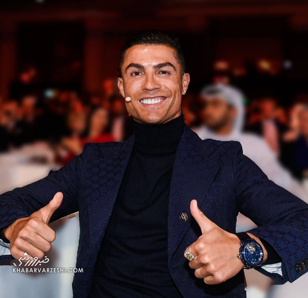 (عکس) گرانترین ساعت دنیا در دست کریس رونالدو گرانترین ساعت دنیا در دست کریس رونالدو