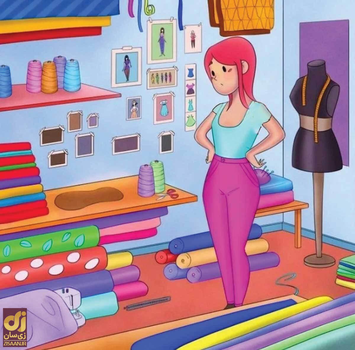 معما با جواب: اگر بتوانید چرخ خیاطی را ببینید، حواستان حسابی جمع است معما با جواب: اگر بتوانید چرخ خیاطی را ببینید، حواستان حسابی جمع است