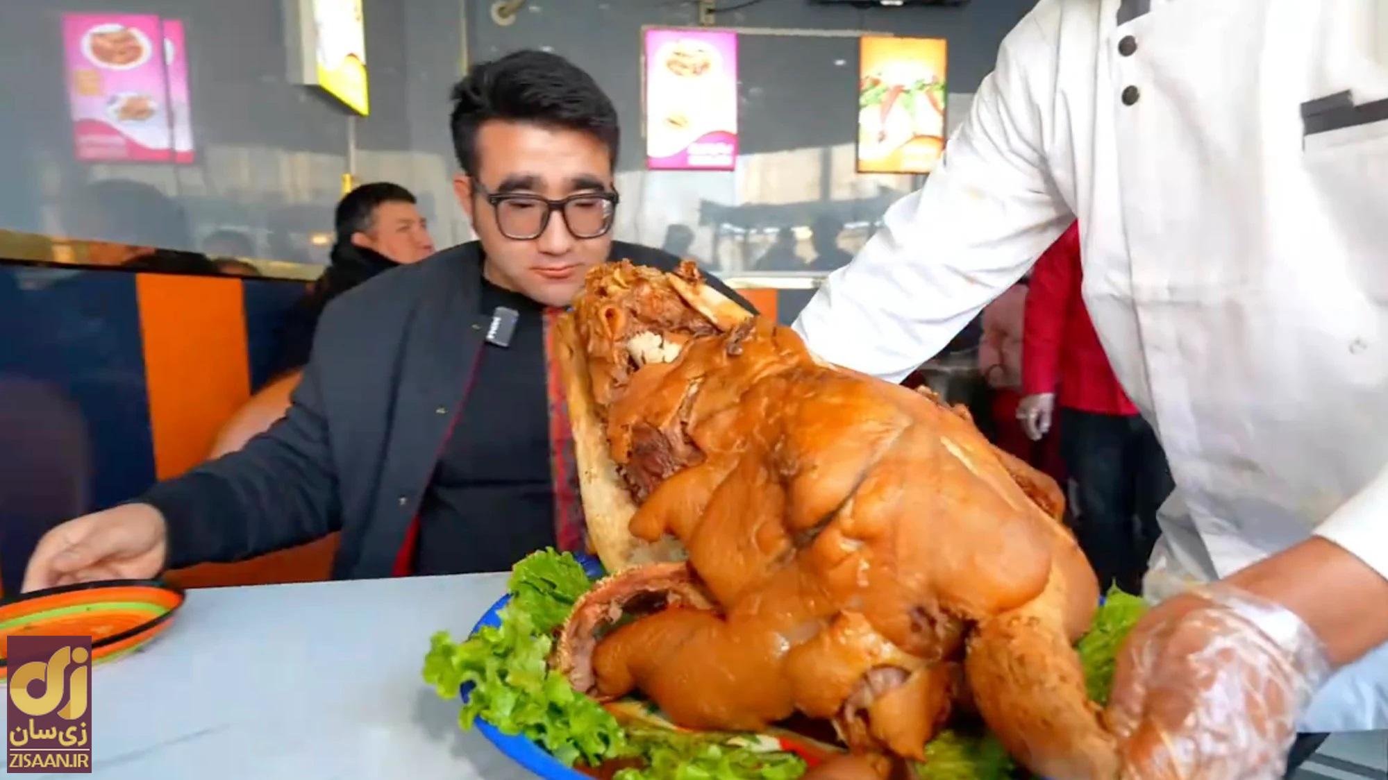 کله گاو تند و فلفلی