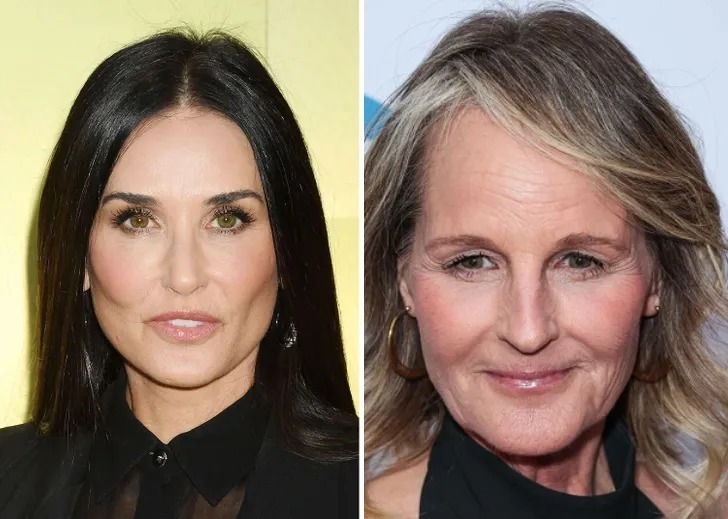 ۱۵ سلبریتی زن که باور نمی‌کنید هم‌سن باشند