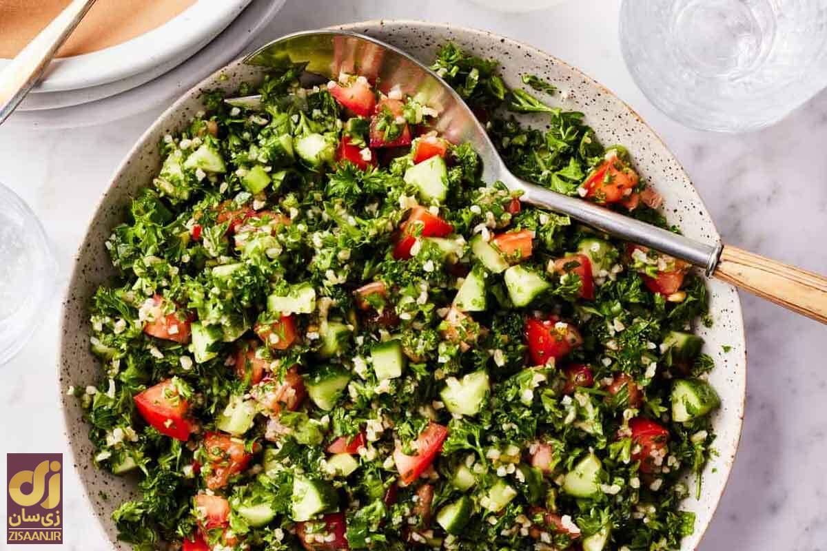 پیشنهاد سرآشپز برای نهار و شام امروز ۲۵ بهمن: از کلم پلو شیرازی تا سالاد تبوله عربی