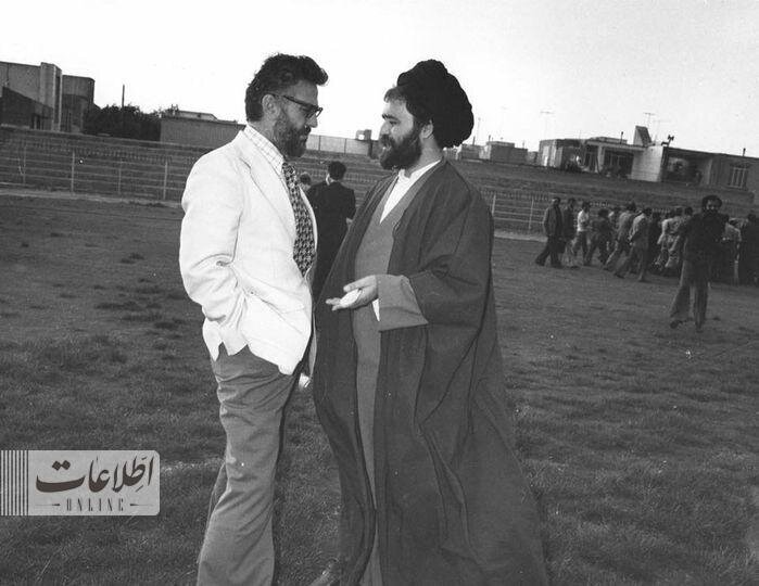 (عکس) حضور سیداحمد خمینی در ورزشگاه امجدیه سیداحمد خمینی در ورزشگاه امجدیه