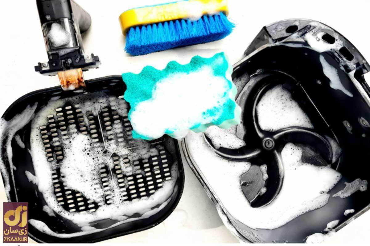 چگونه سرخ کن بدون روغن (Air Fryer) را تمیز کنیم؟