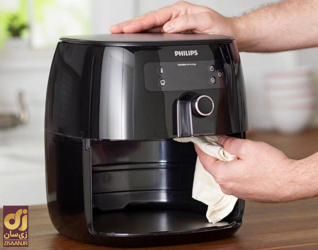 چگونه سرخ کن بدون روغن (Air Fryer) را تمیز کنیم؟