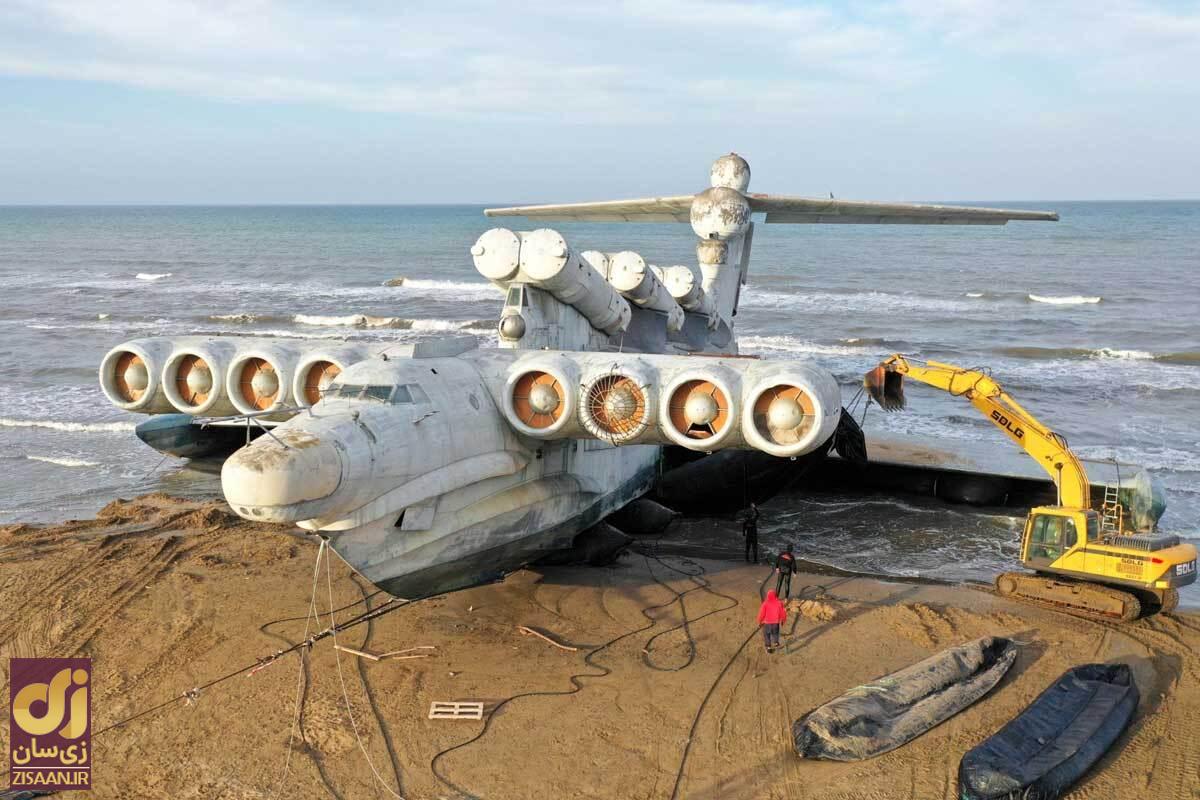 عکسی از هیولای دریای خزر