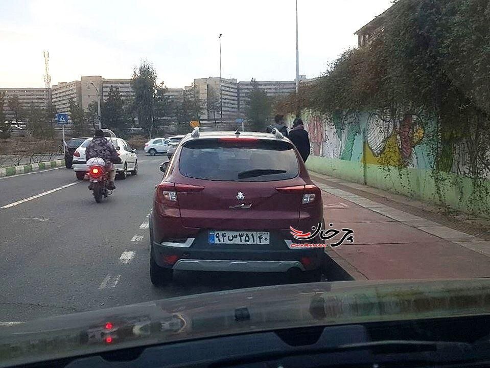 (عکس) یک خودروی جدید پلاک ملی در خیابان!