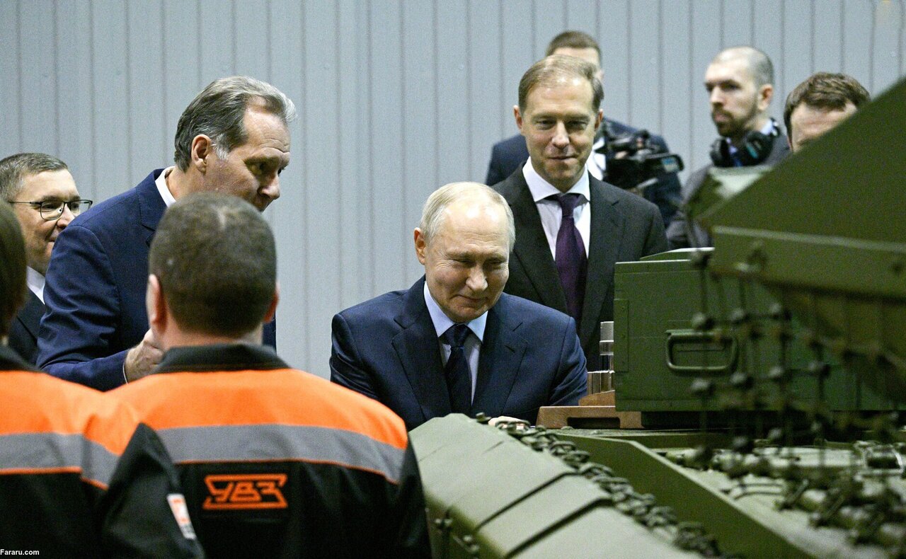 (تصاویر) اینجا کارخانه تانک سازی پوتین است (تصاویر) اینجا کارخانه تانک سازی پوتین است