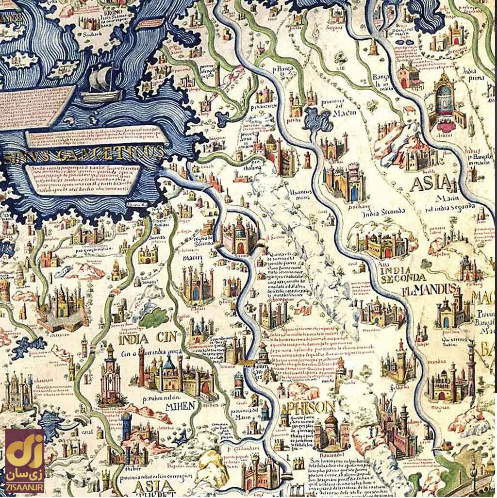 بزرگ‌ترین نقشه قرون وسطایی جهان را یک راهب کشید