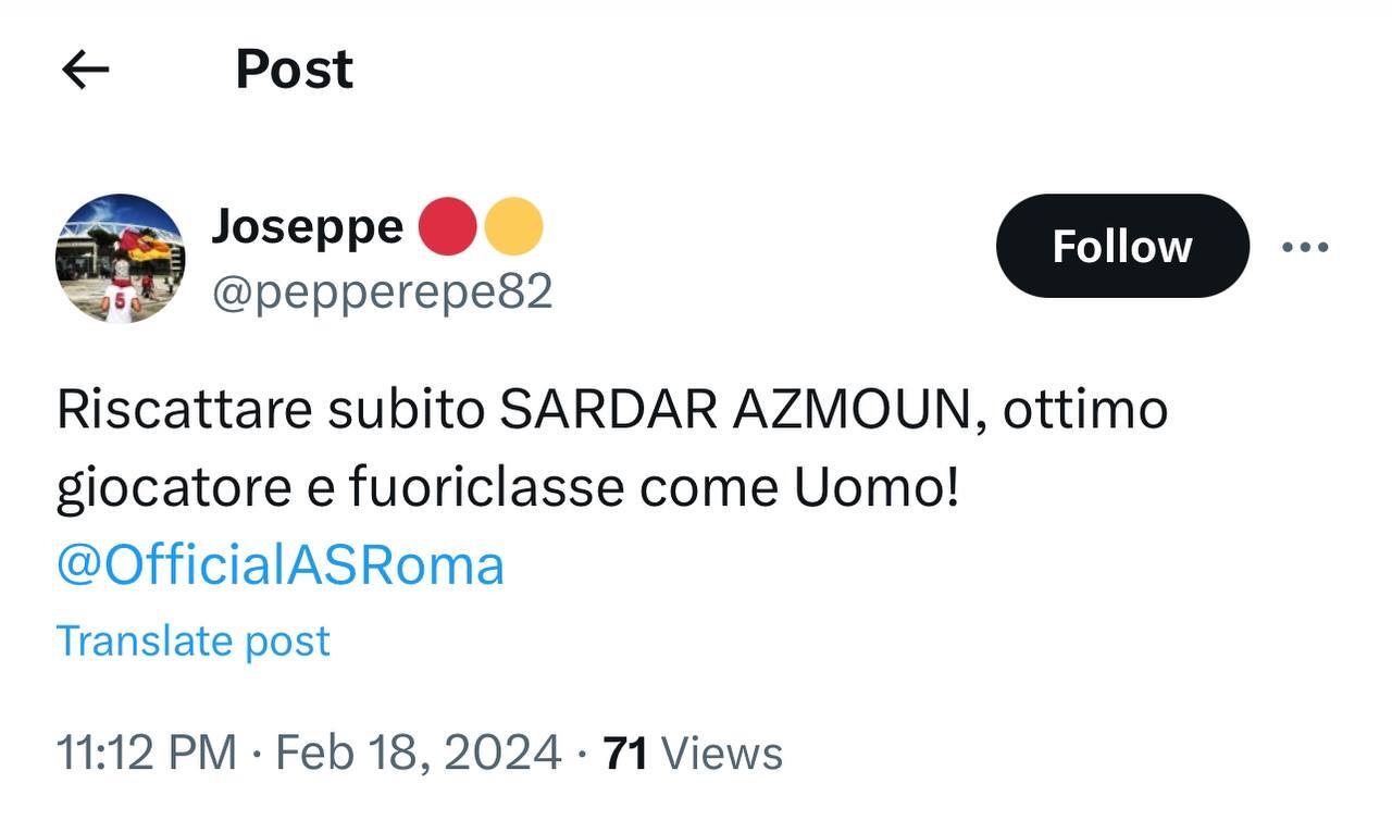 درخواست تمدید مادام‌العمر با سردار آزمون!