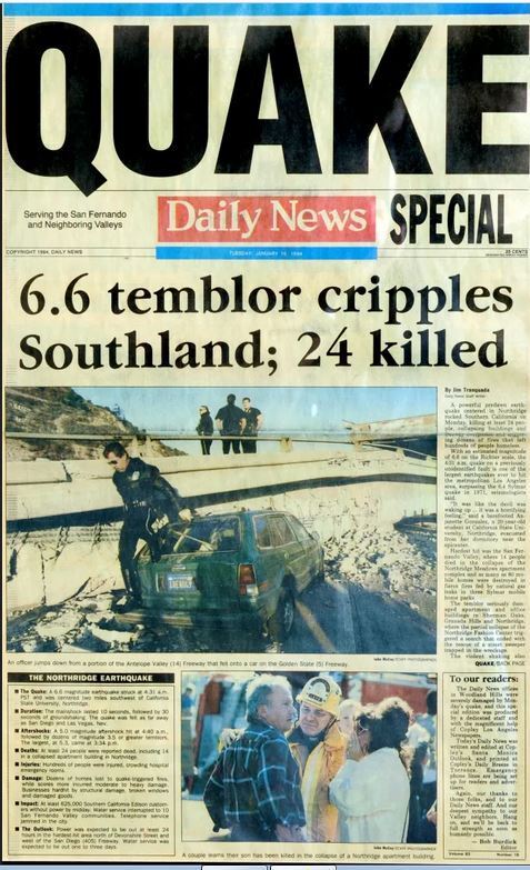 (عکس) زلزله در لس‌آنجلس، گرانی در تهران!