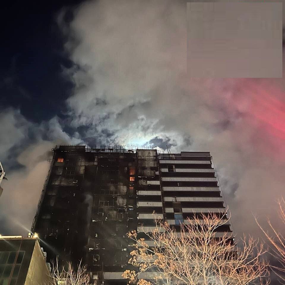 آخرین تصویر از بیمارستان گاندی تهران پس از مهار آتش آخرین تصویر از بیمارستان گاندی تهران پس از مهار آتش