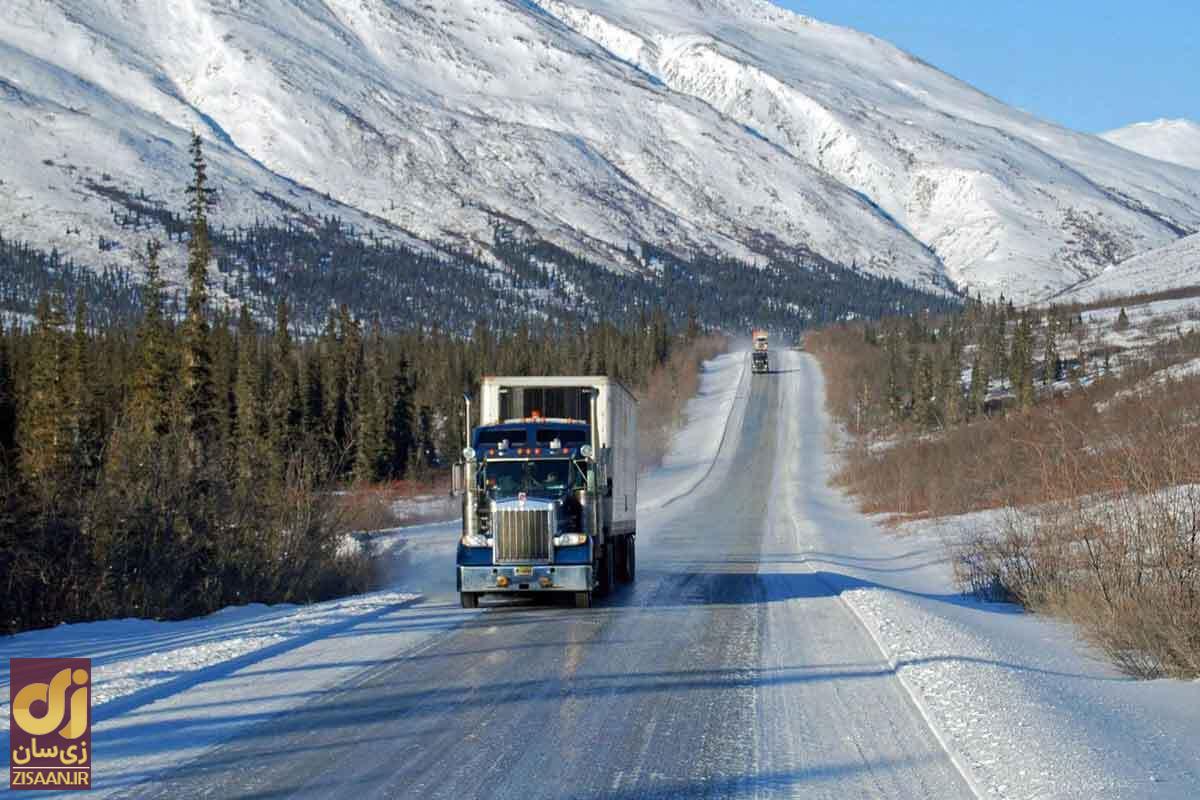 بزرگراه جیمز دالتون ۸ جاده مرگبار جهان؛ اگر مهارت رانندگی دارید بفرمایید! //