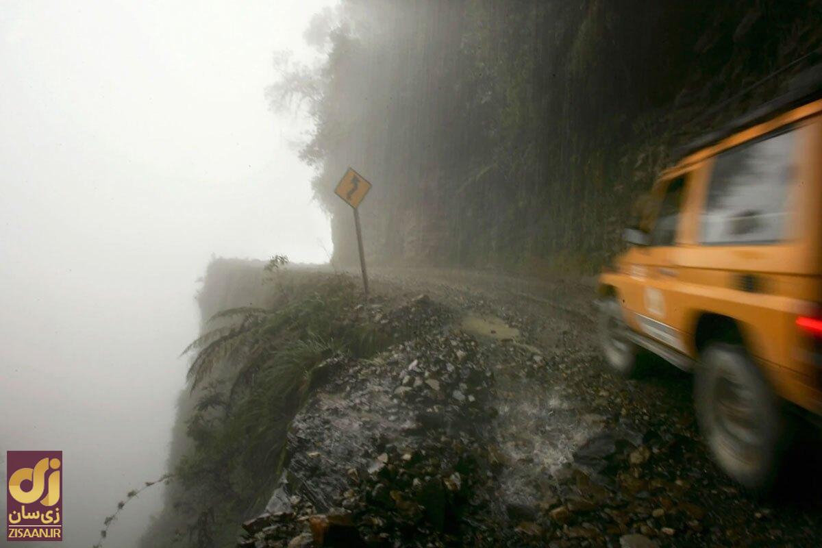 بزرگراه قَرهقُروم ۸ جاده مرگبار جهان؛ اگر مهارت رانندگی دارید بفرمایید! //