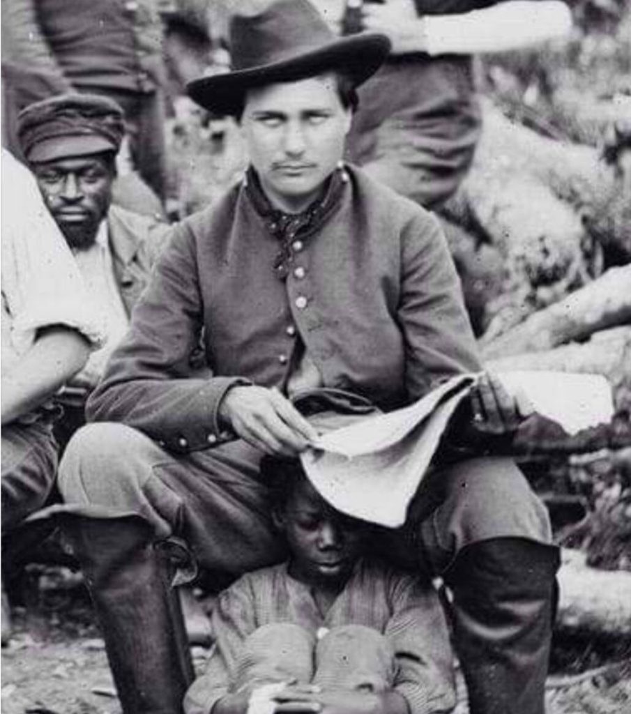 تصویری عجیب و تکان‌دهنده از یک برده و برده‌فروش