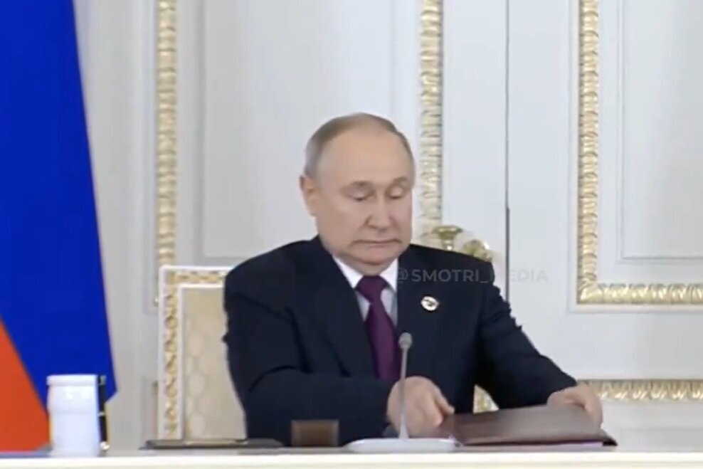 حرکات عجیب و غریب پوتین