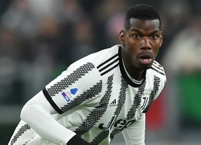 پل پوگبا با لباس یوونتوس