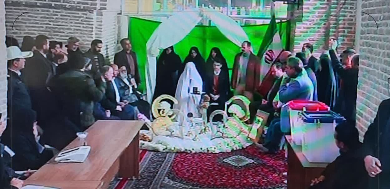 عجیب‎ترین عکسی که از انتخابات امروز منتشر شد