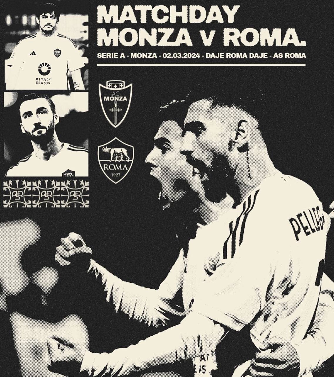 (عکس) پوستر جذاب باشگاه رم: سردار هم اینجاست