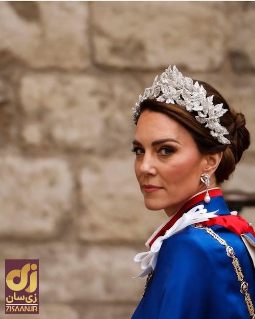 کیت میدلتون با تاج سلطنتی
