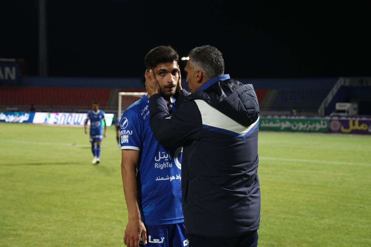 تصاویر غیرمنتظره: اشک استقلالی‌ها درآمد!