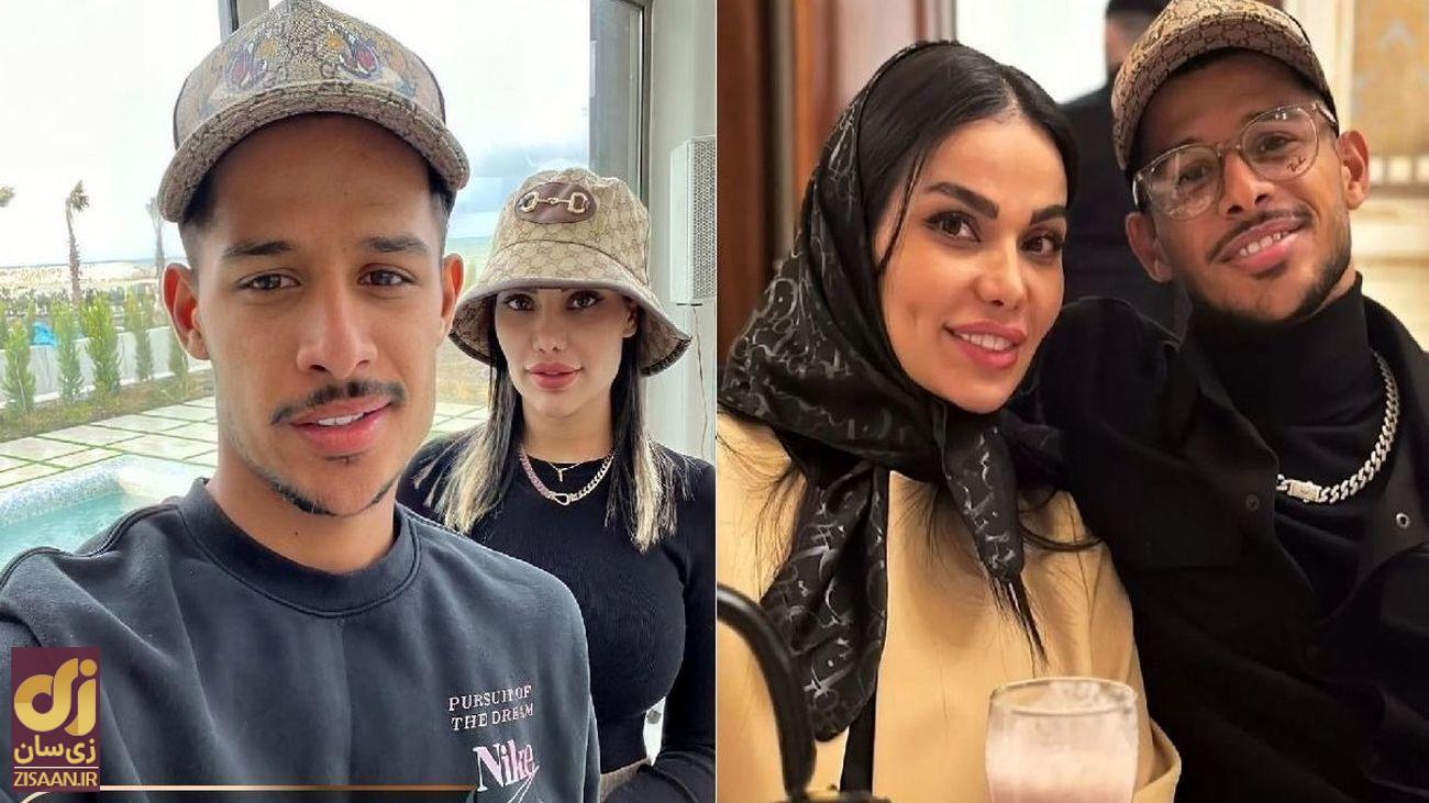 مهدی قائدی و همسرش