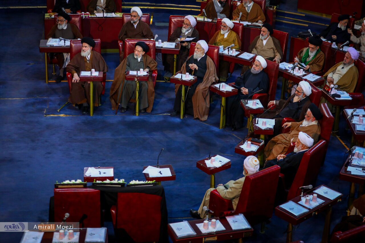 (عکس) آخرین حضور حسن روحانی در مجلس خبرگان و پایان تنها پست رسمی او
