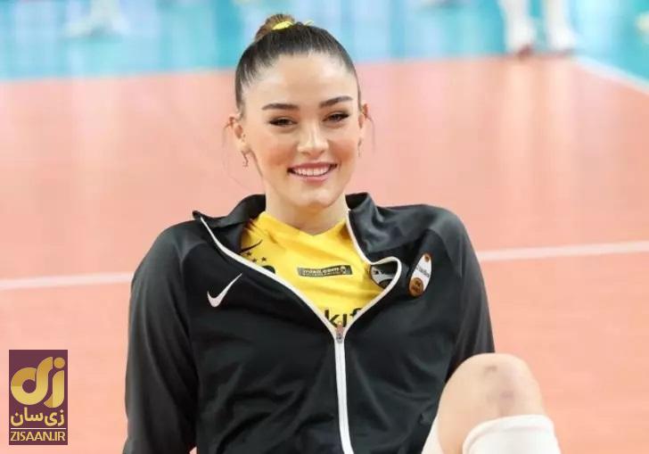 درآمد عجیب دختر زیبا و مشهور والیبال ترکیه / زهرا گونش چقدر درآمد دارد؟